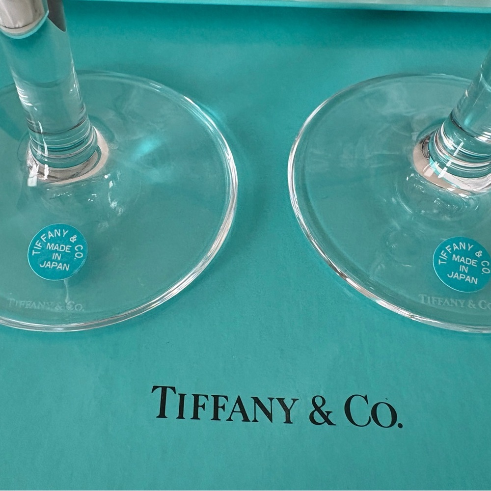 Tiffany & Co. Crystal Glass with Blue Box